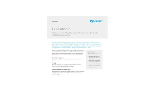 Cloud Security Generation Z