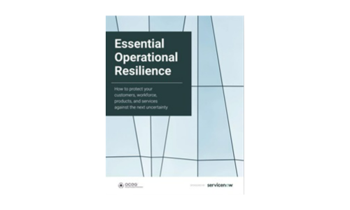 Essential Operational Resilience