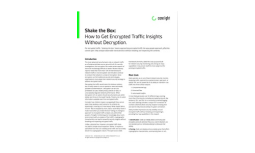 Shake the Box: How to Get Encrypted Traffic Insights Without Decryption.